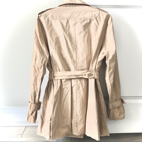 Beige Trench Coat - Picture 2 of 5